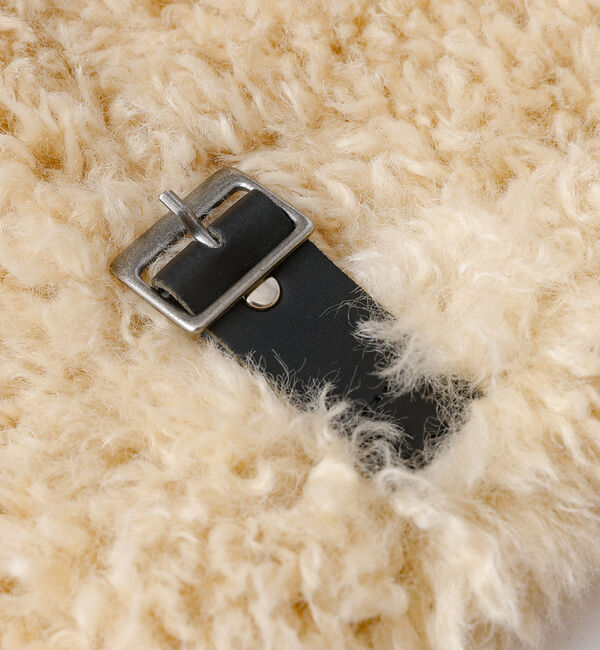 Rouge vif「【HELEN MOORE/ヘレンムーア】ベルト付エコファーストール◆」|マフラー|