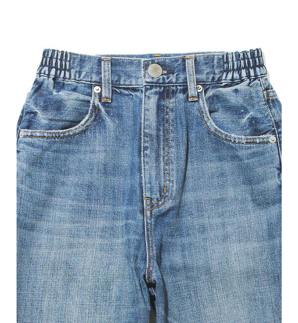 Rouge vif「【RED CARD/ レッドカード】別注Manoa  ワイドストレートイージーデ」|デニム|