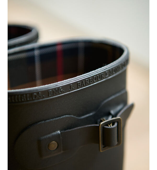 Rouge vif「【Barbour/バブアー】レインロングブーツ/シーズンレス/梅雨/ロングブーツ」|レインシューズ|