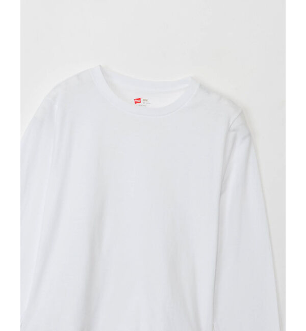 Rouge vif「【HANES/ヘインズ】2P クルーネックショートスリーブ・ロングスリーブTシャ」|Tシャツ・カットソー|