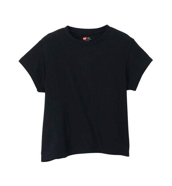 Rouge vif「【HANES/ヘインズ】2P クルーネックショートスリーブ・ロングスリーブTシャ」|Tシャツ・カットソー|