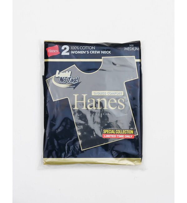 Rouge vif「【HANES/ヘインズ】2P クルーネックショートスリーブ・ロングスリーブTシャ」|Tシャツ・カットソー|