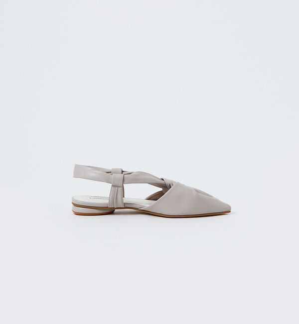 AU BANNISTER「【LAROUTE】ソフトツイストスリングバックパンプス」|パンプス|