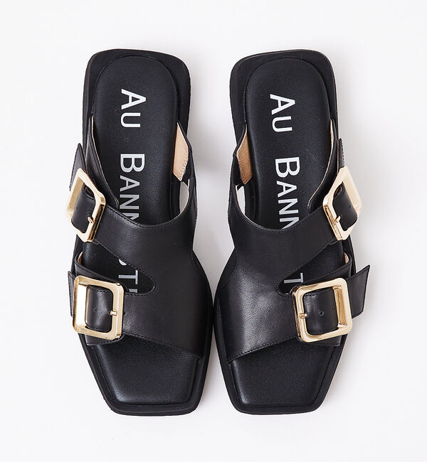 AU BANNISTER「ダブルベルト ボリュームソールサンダル」|サンダル|