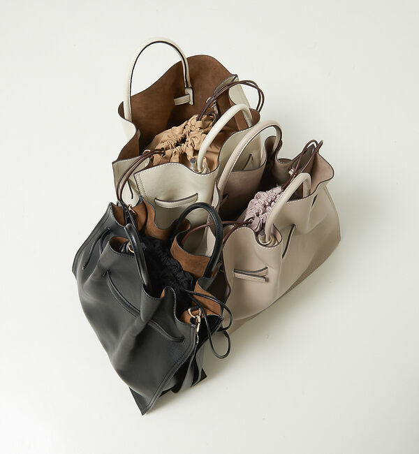 LOWELL things「【TVドラマ使用商品】Swell/2WAYギャザーオープントートBAG mini」|ショルダー・メッセンジャー|