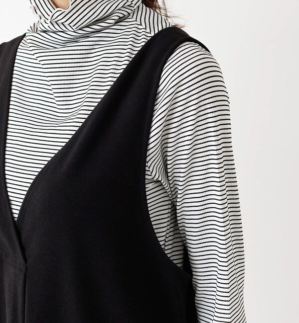 abahouse mavie「【前後着用可】カルゼジャージーワンピース」|ワンピース|