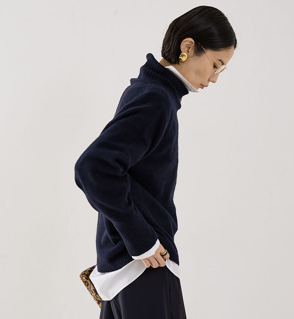 The Store by C' 「【COCUCA】セーブルウールニットプルオーバー」|ニット・セーター|