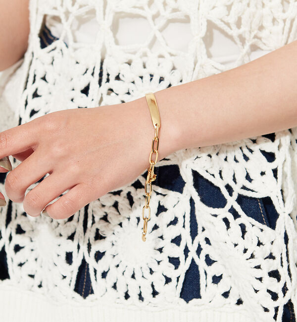 NOMINE「プレートチェーンブレスレット」|ブレスレット・バングル|