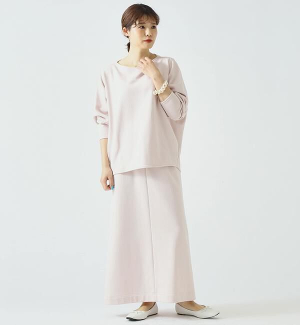 TIARA「スウェットタイトスカート」|スカート|ピンク