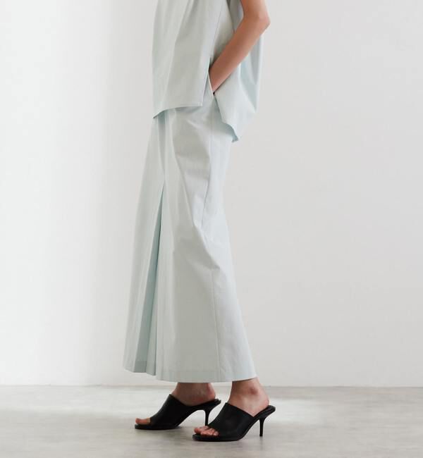 Liesse「タックタイトスカート（セットアップ対応可）」|スカート|アイスブルー