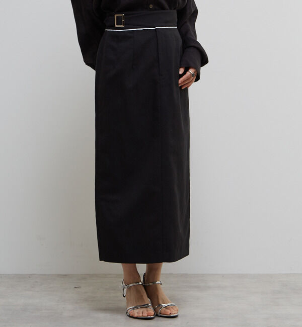 Soffitto「ベルト付きストレッチタイトスカート」|スカート|