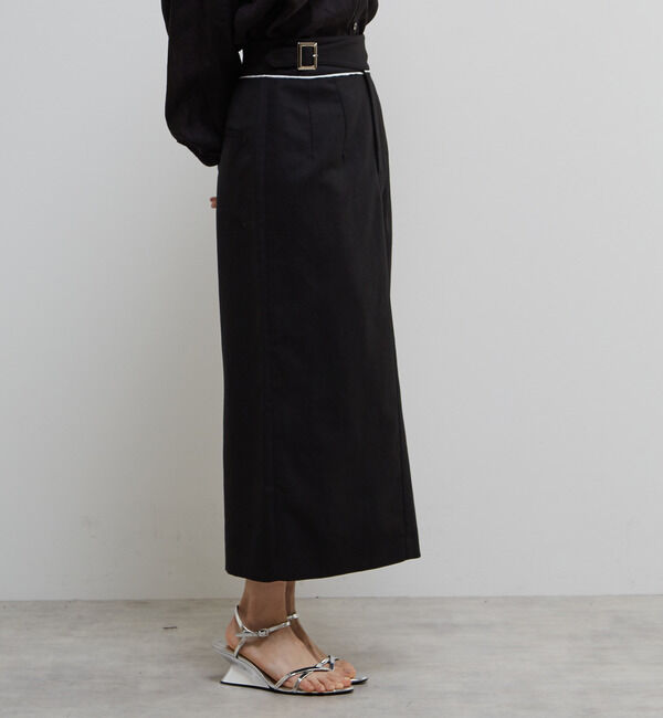 Soffitto「ベルト付きストレッチタイトスカート」|スカート|