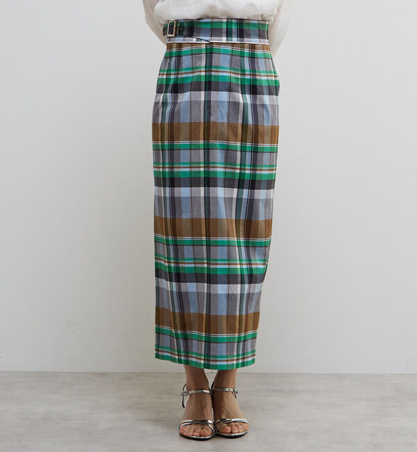 Soffitto「ベルト付きストレッチタイトスカート」|スカート|