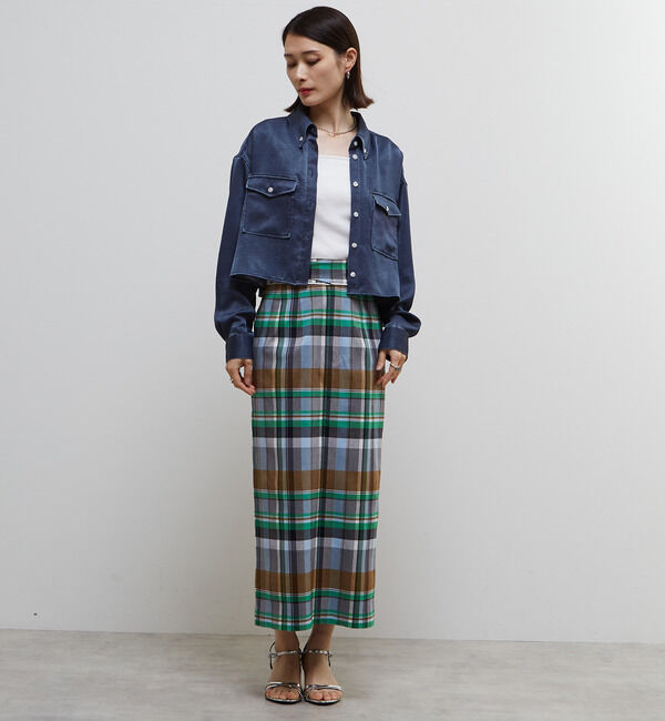 Soffitto「ベルト付きストレッチタイトスカート」|スカート|