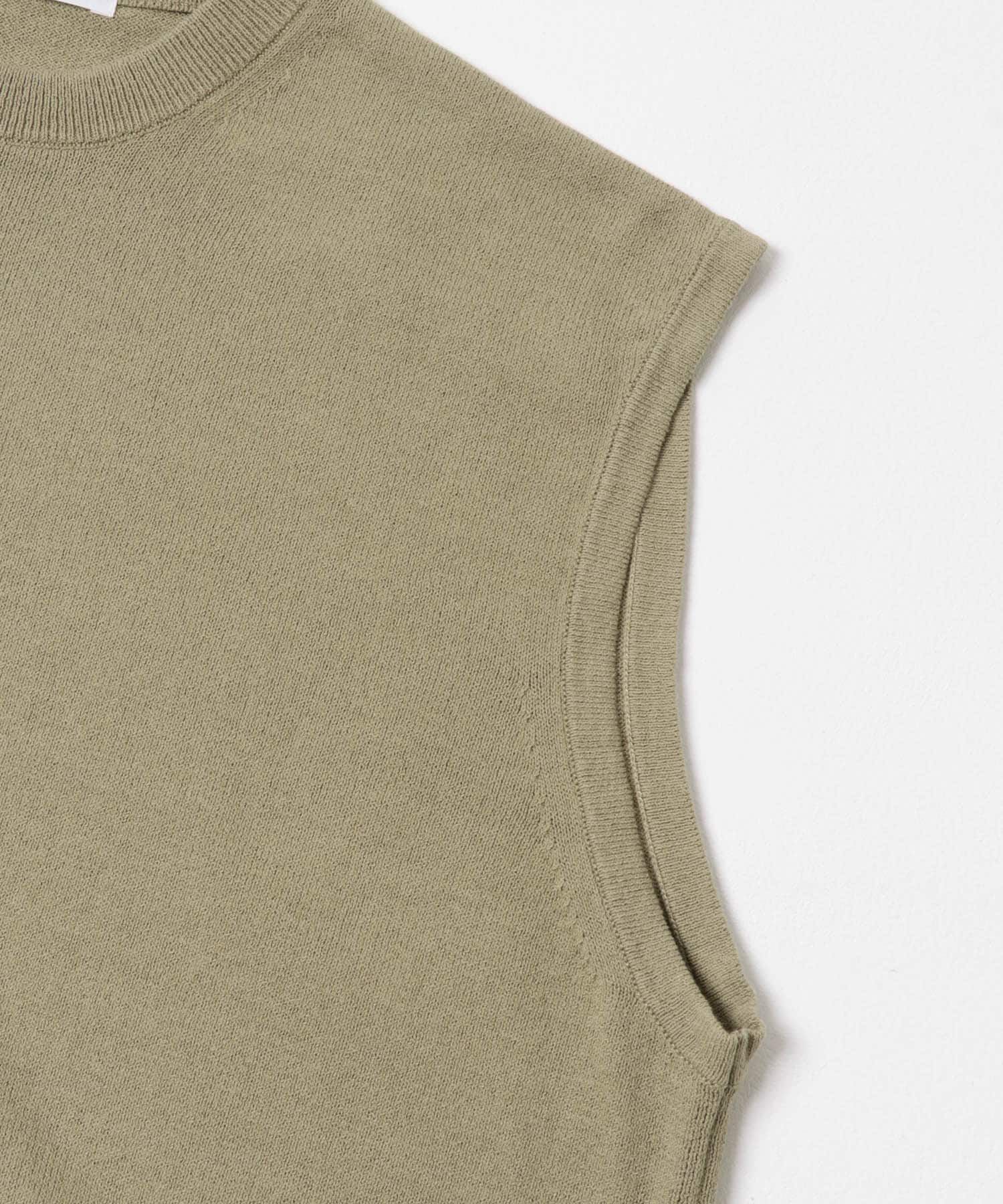 URBAN RESEARCH DOORS「FORK&SPOON　クルーネックニットベスト」|ベスト・ジレ|