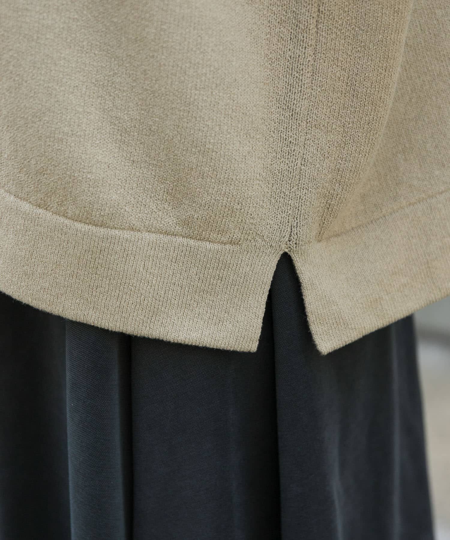 URBAN RESEARCH DOORS「FORK&SPOON　クルーネックニットベスト」|ベスト・ジレ|