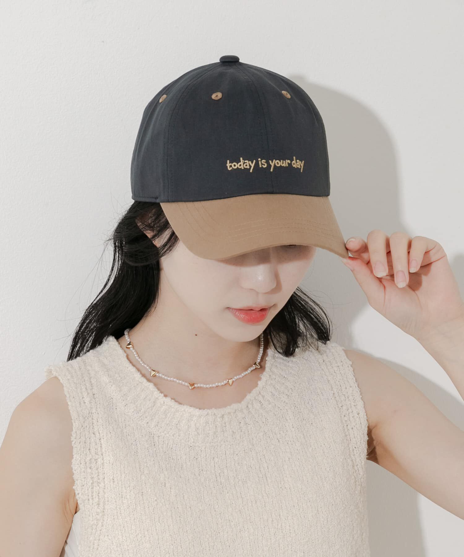 SMELLY「バイカラーコットンキャップ」|キャップ・キャスケット|