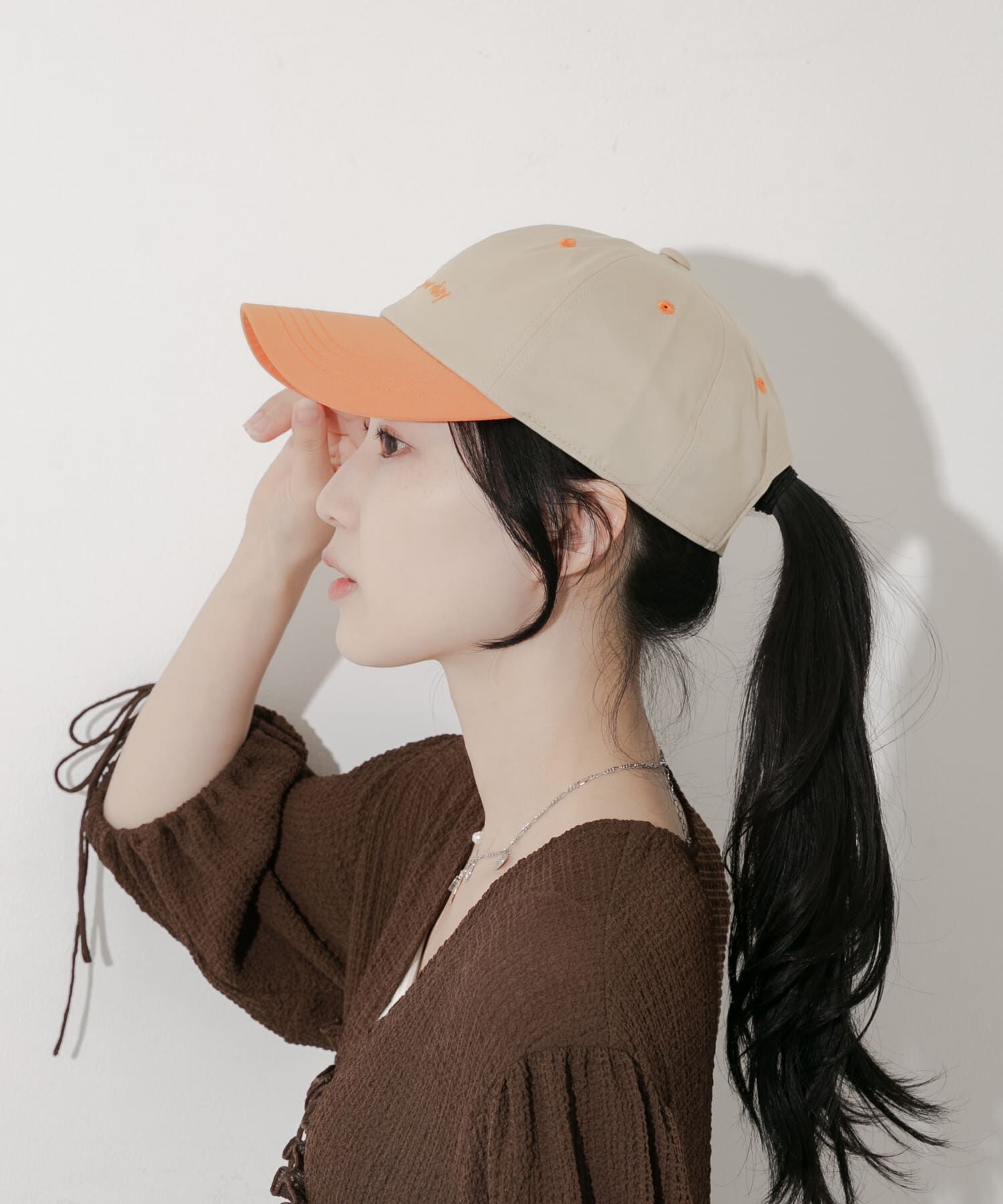 SMELLY「バイカラーコットンキャップ」|キャップ・キャスケット|