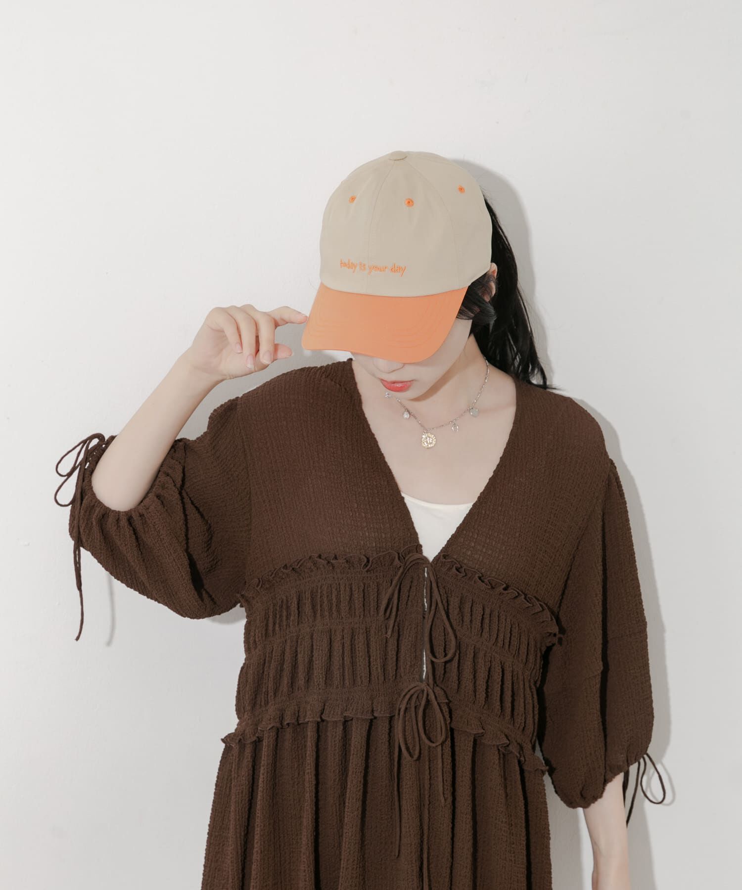 SMELLY「バイカラーコットンキャップ」|キャップ・キャスケット|