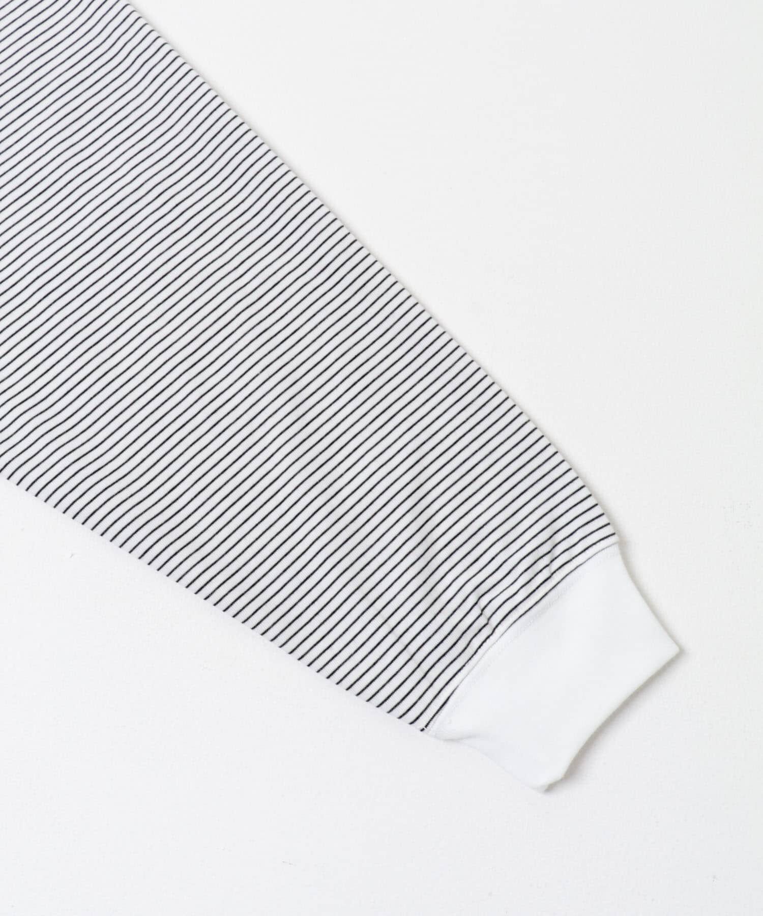 URBAN RESEARCH DOORS「FORK&SPOON　プレーティングボーダーロングスリーブTシャツ」|Tシャツ・カットソー|