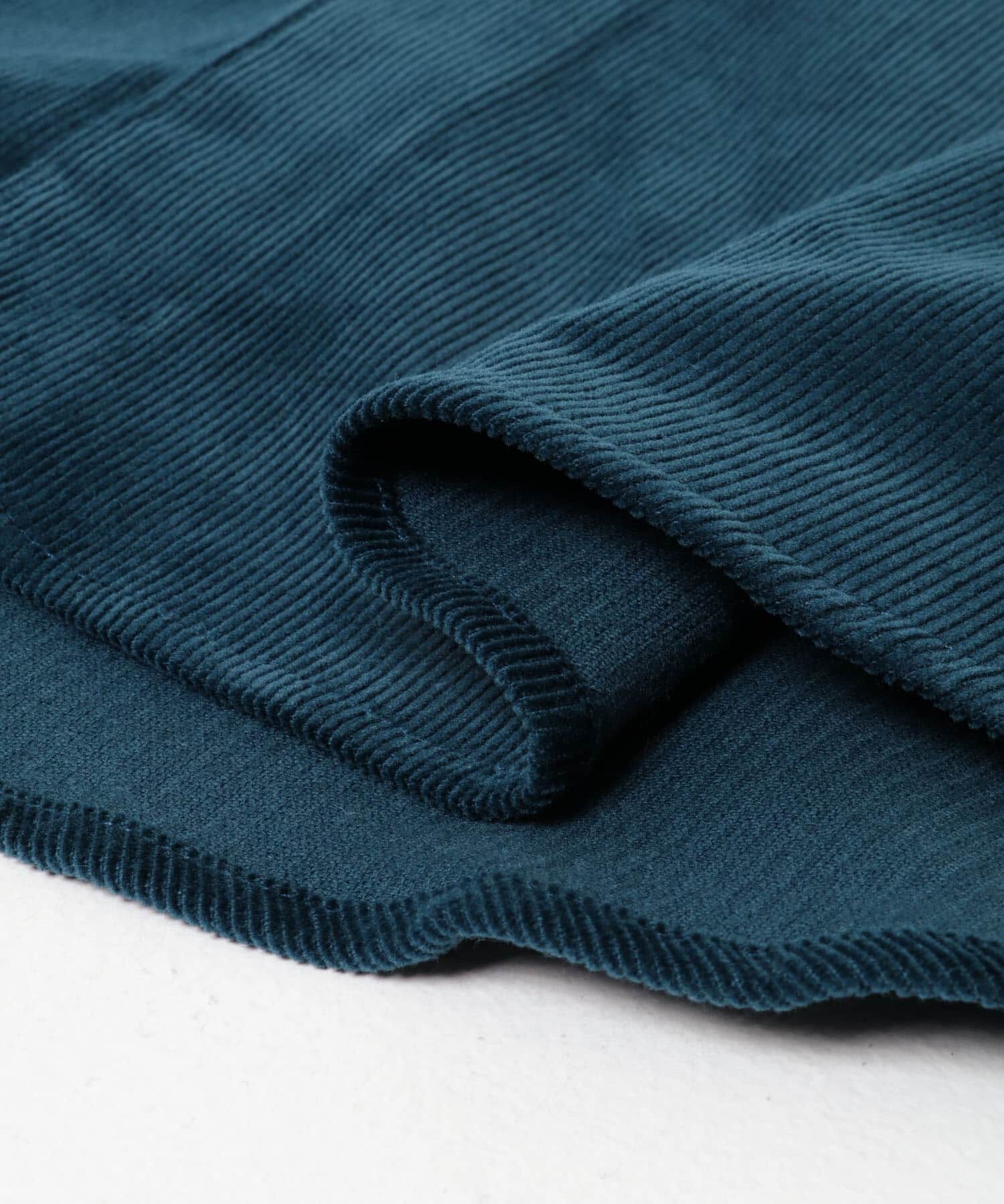 URBAN RESEARCH DOORS「『UR TECH』コーデュロイバンドカラーシャツ」|シャツ・ブラウス|