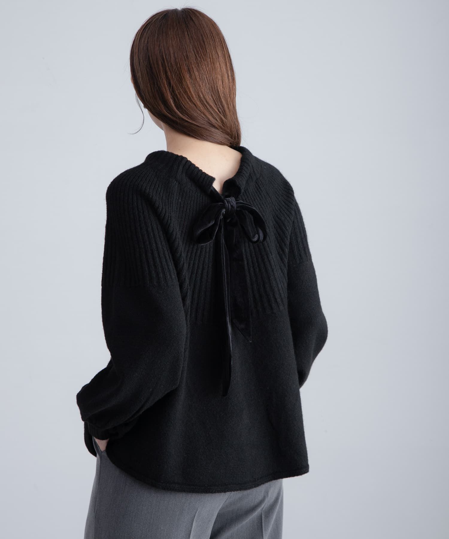 Sonny Label 「『WEB限定』バックリボンもちもちニット」|ニット・セーター|