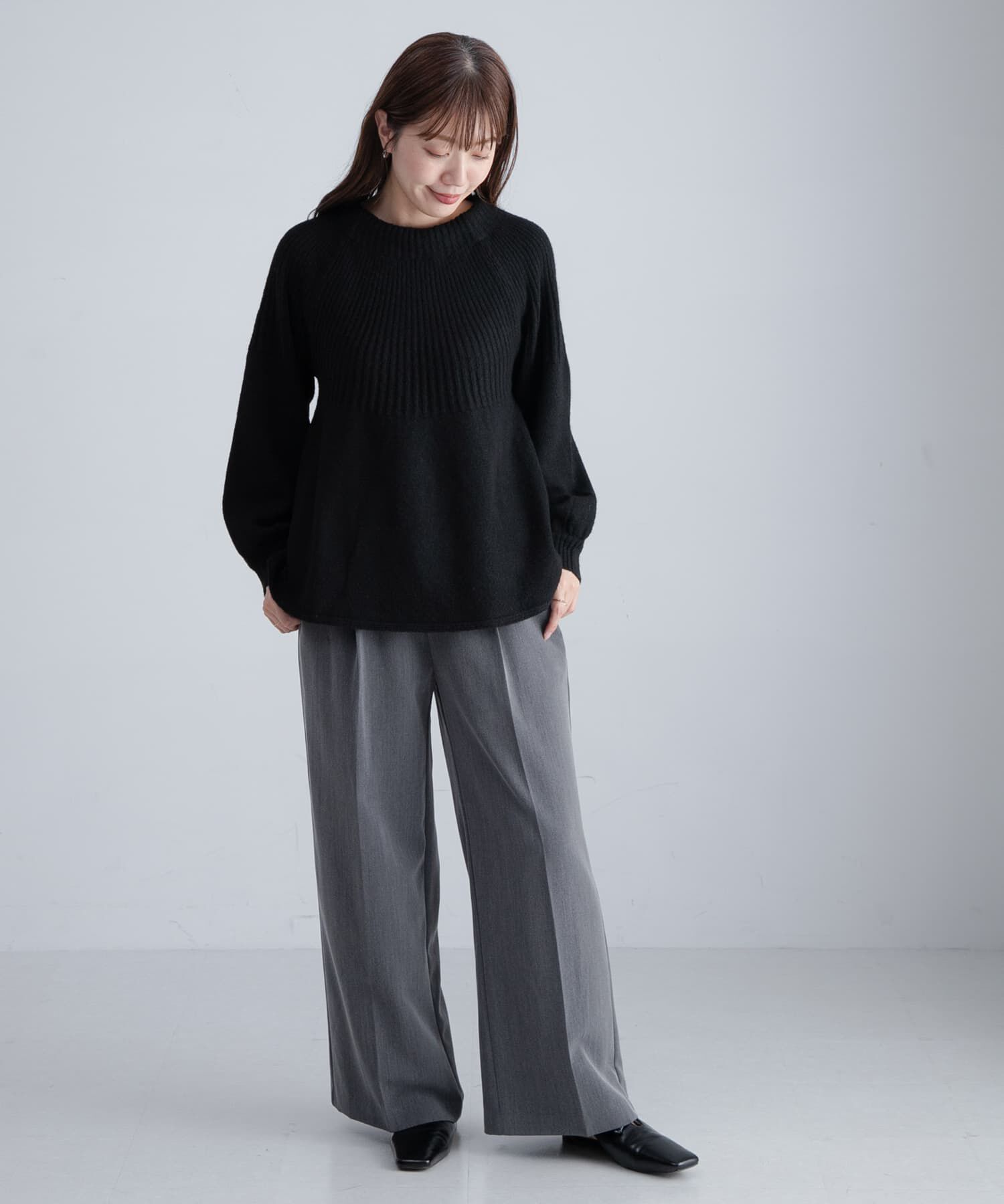 Sonny Label 「『WEB限定』バックリボンもちもちニット」|ニット・セーター|