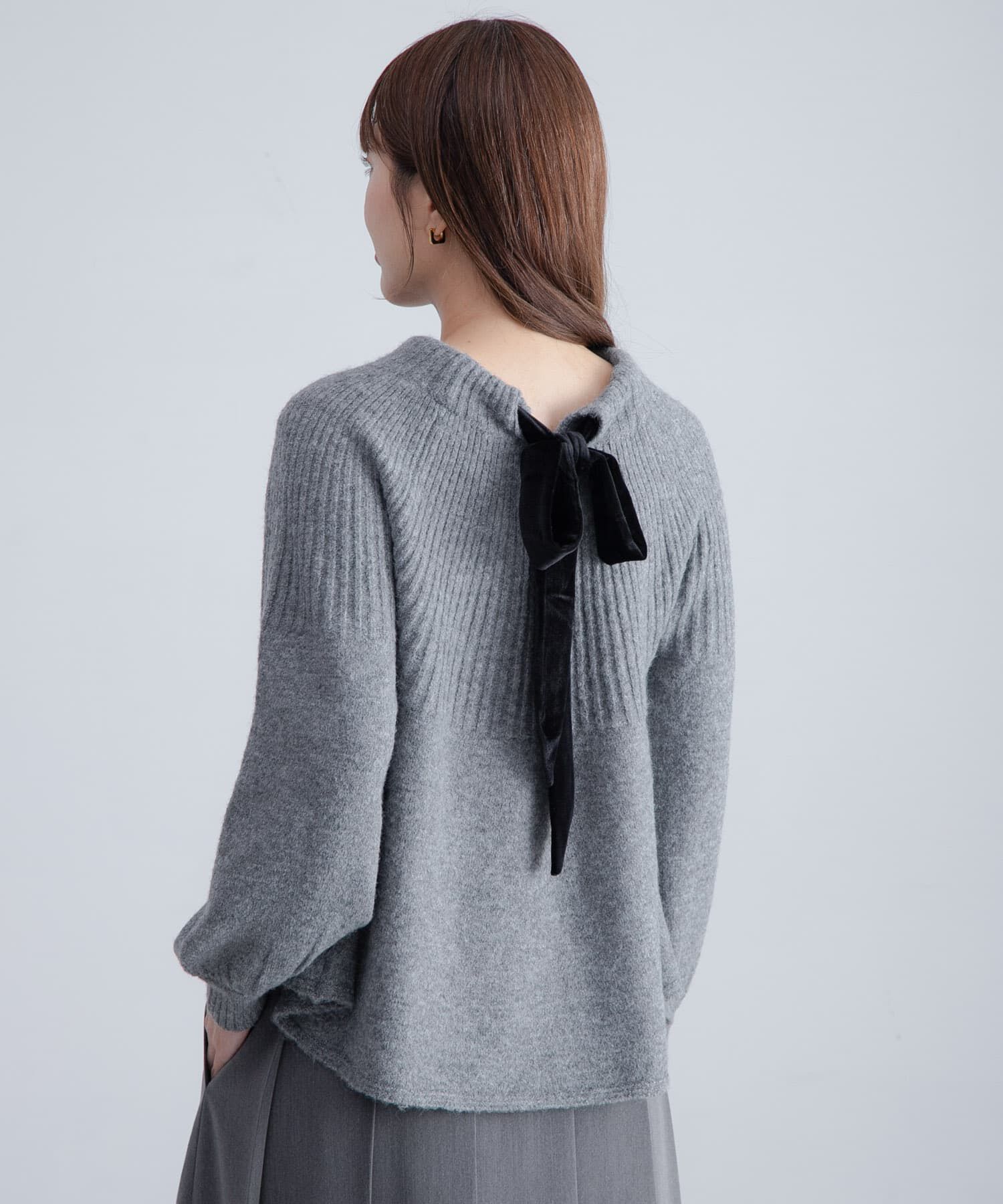 Sonny Label 「『WEB限定』バックリボンもちもちニット」|ニット・セーター|