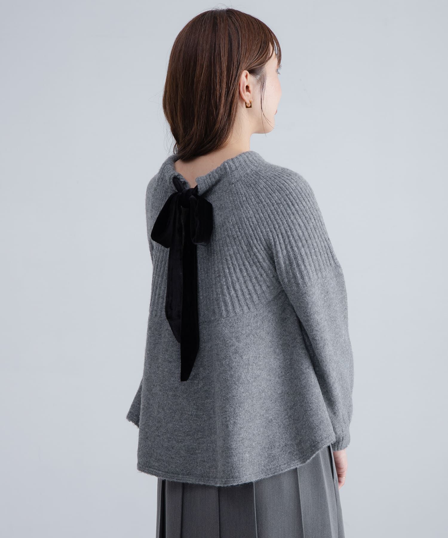 Sonny Label 「『WEB限定』バックリボンもちもちニット」|ニット・セーター|