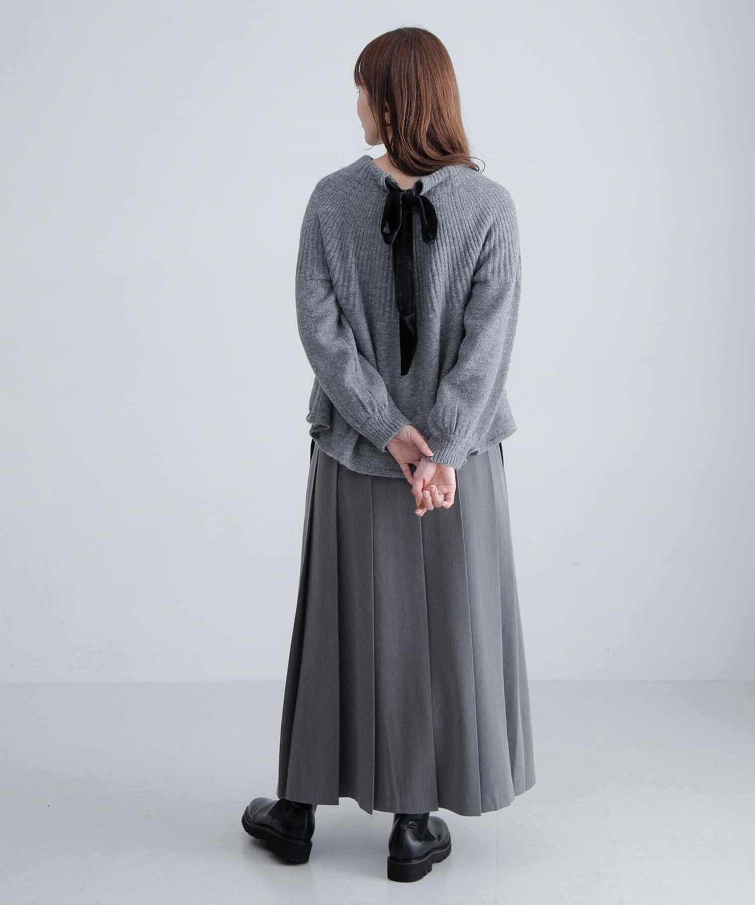 Sonny Label 「『WEB限定』バックリボンもちもちニット」|ニット・セーター|