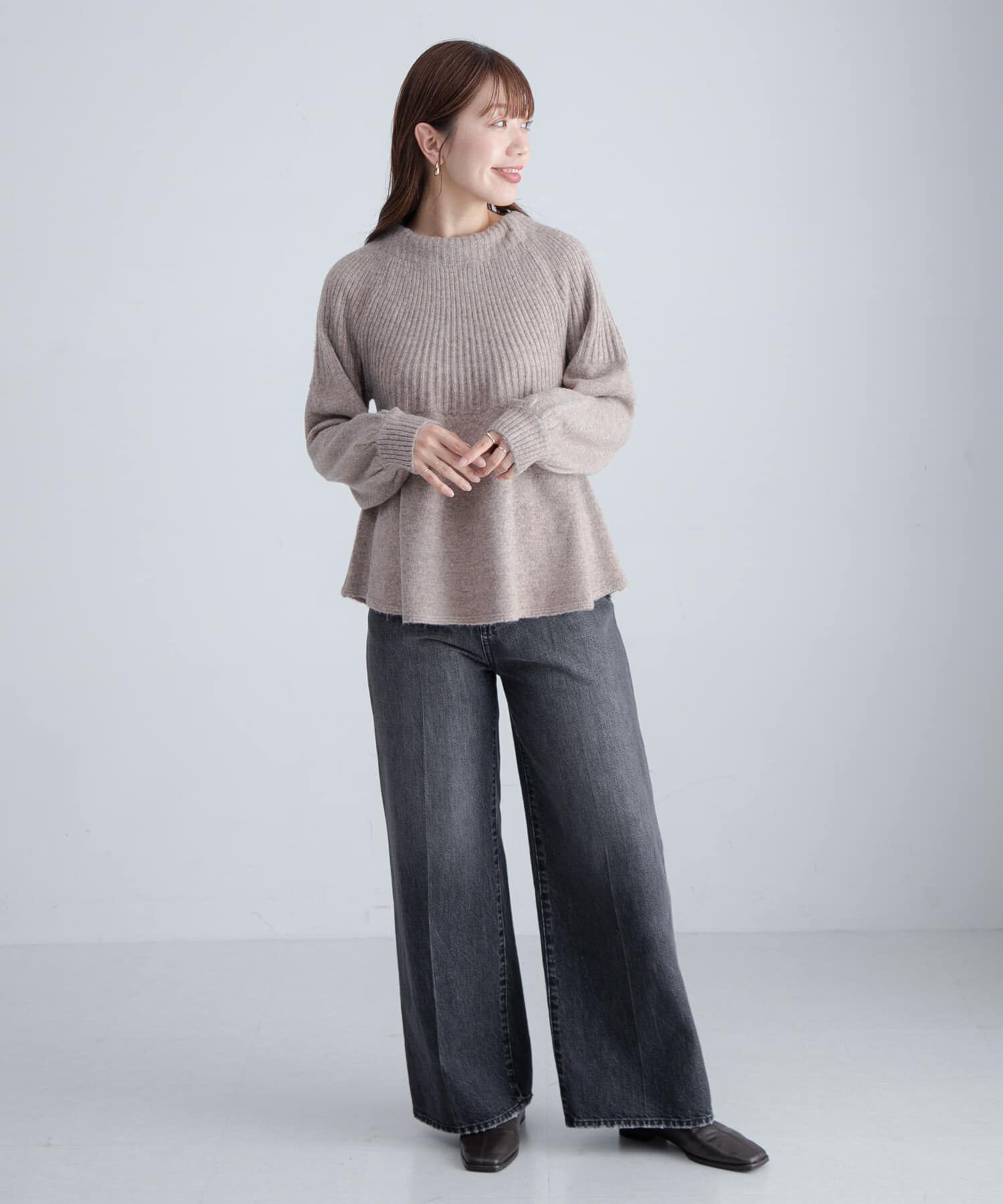 Sonny Label 「『WEB限定』バックリボンもちもちニット」|ニット・セーター|