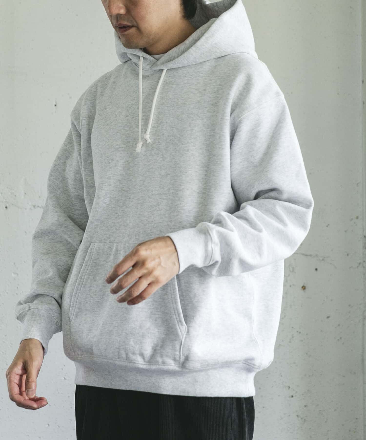 URBAN RESEARCH DOORS「裏起毛プルオーバーフーディー」|パーカー|グレー系その他