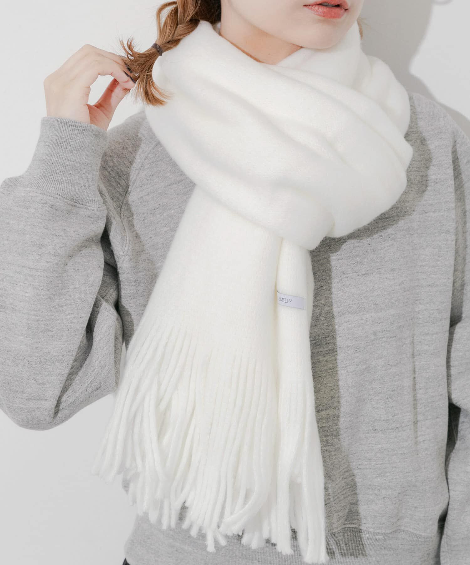 SMELLY「ソフトボリュームマフラー」|マフラー|