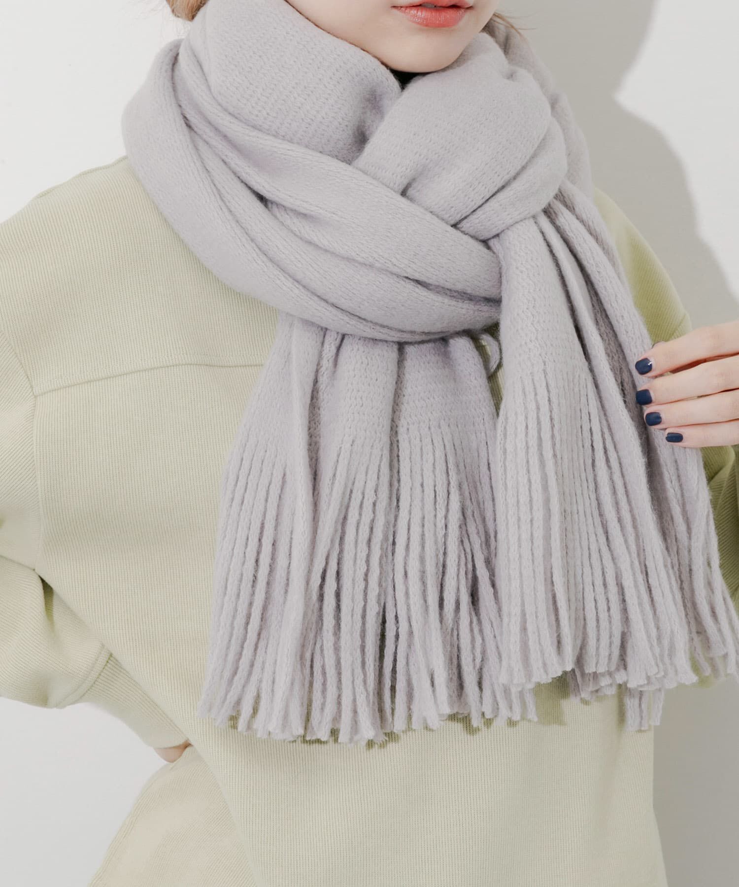 SMELLY「ソフトボリュームマフラー」|マフラー|