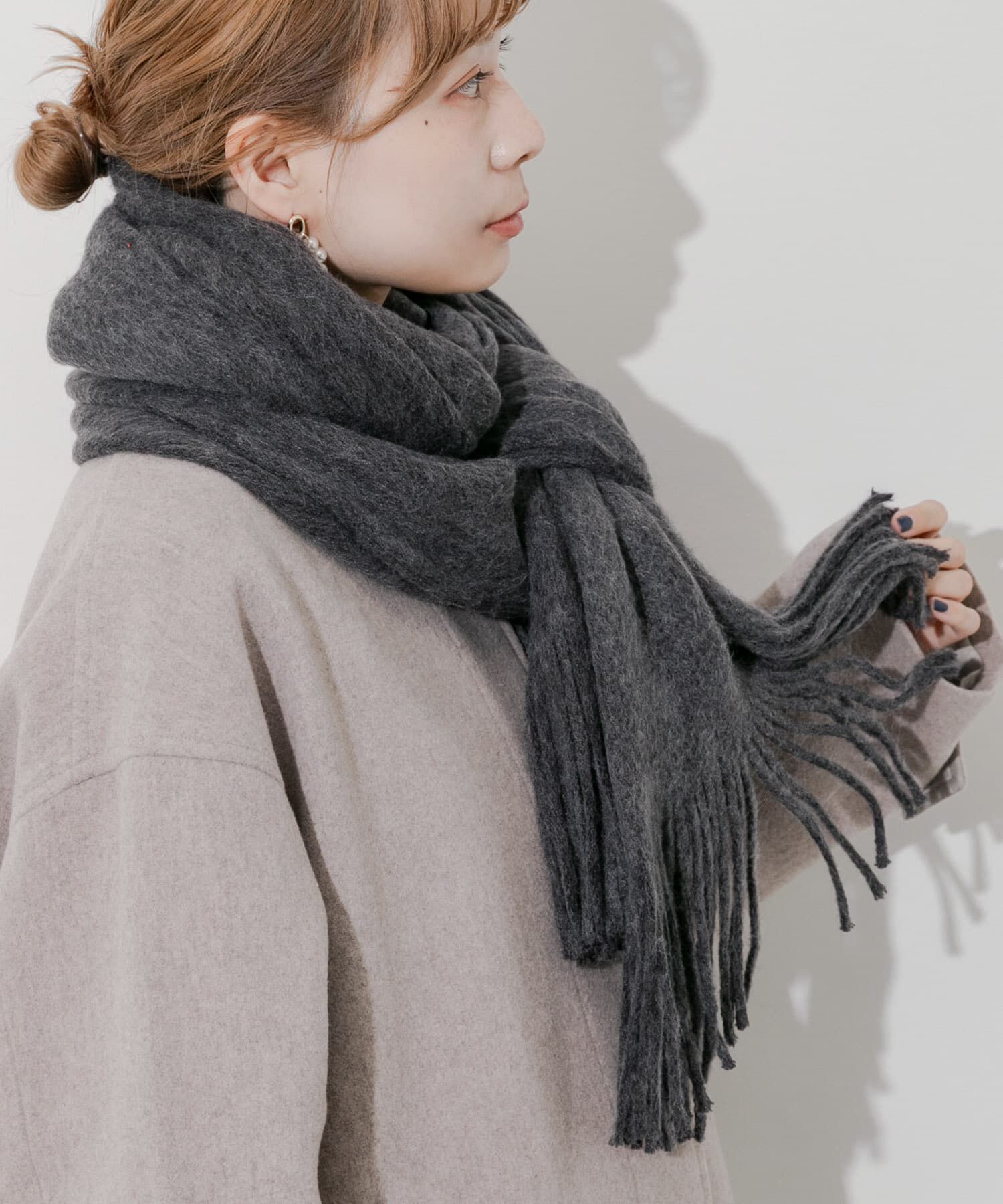 SMELLY「ソフトボリュームマフラー」|マフラー|