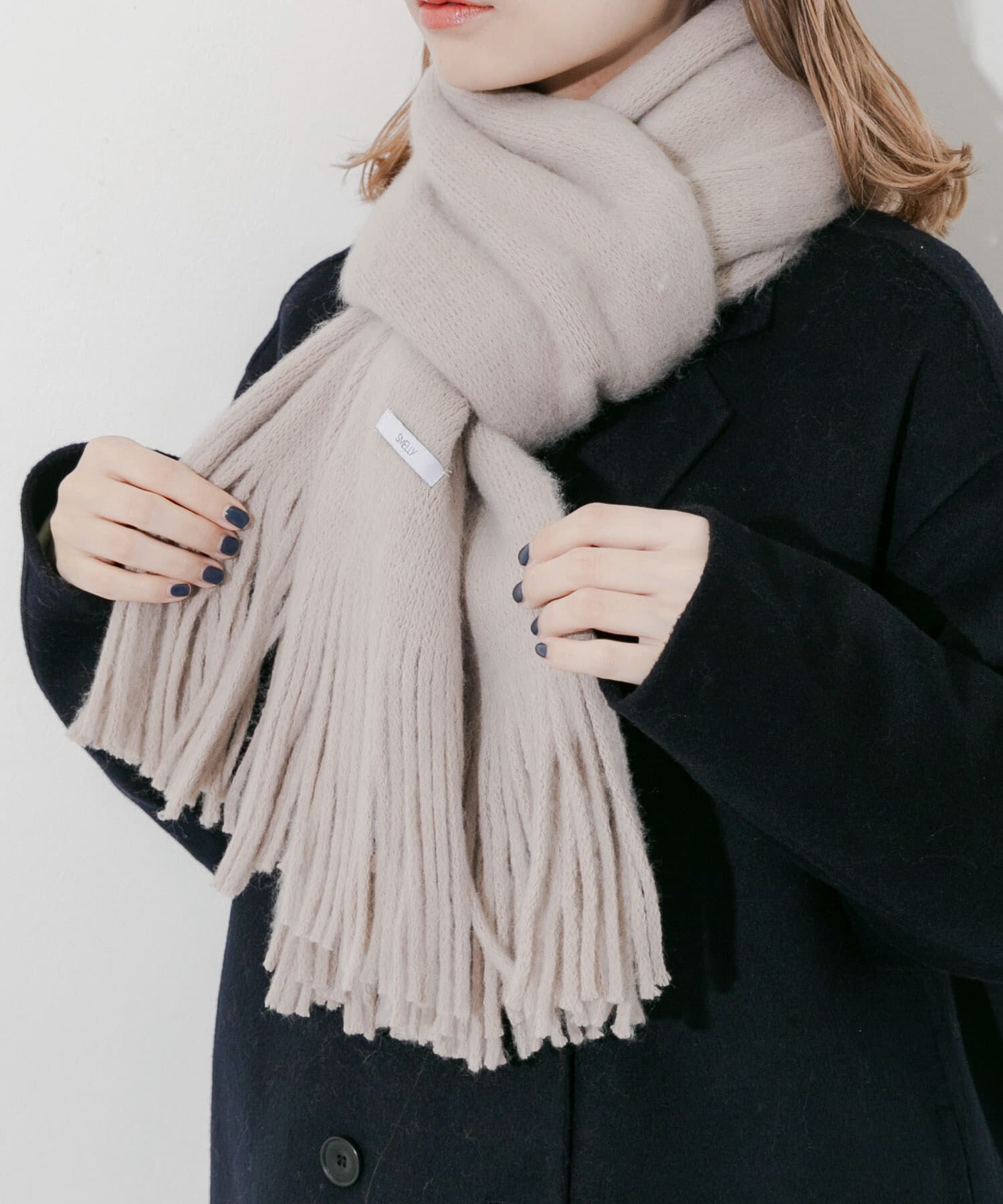 SMELLY「ソフトボリュームマフラー」|マフラー|