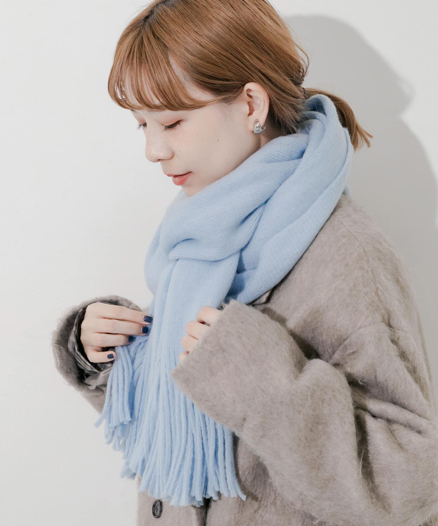 SMELLY「ソフトボリュームマフラー」|マフラー|