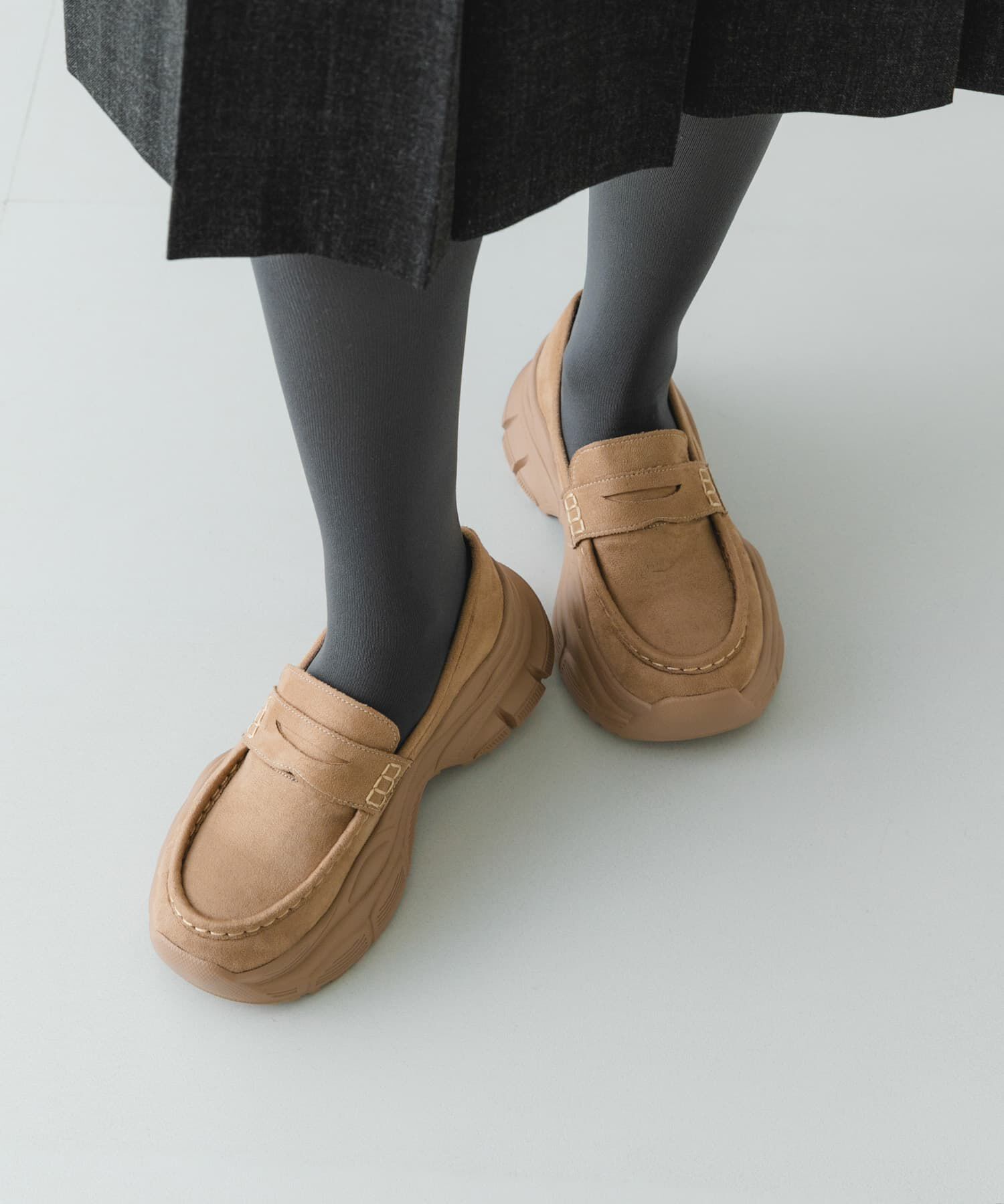 RODE SKO「ボリュームソールローファー」|ローファー|