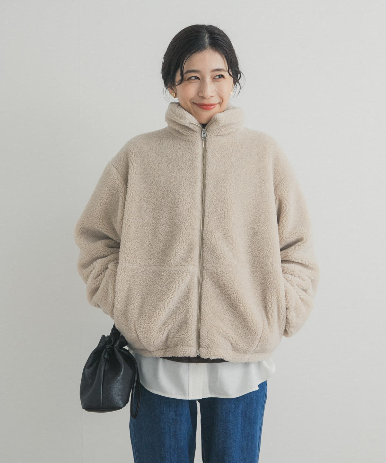 ZIPボアブルゾン（URBAN RESEARCH DOORS）｜ルミネのファッション通販