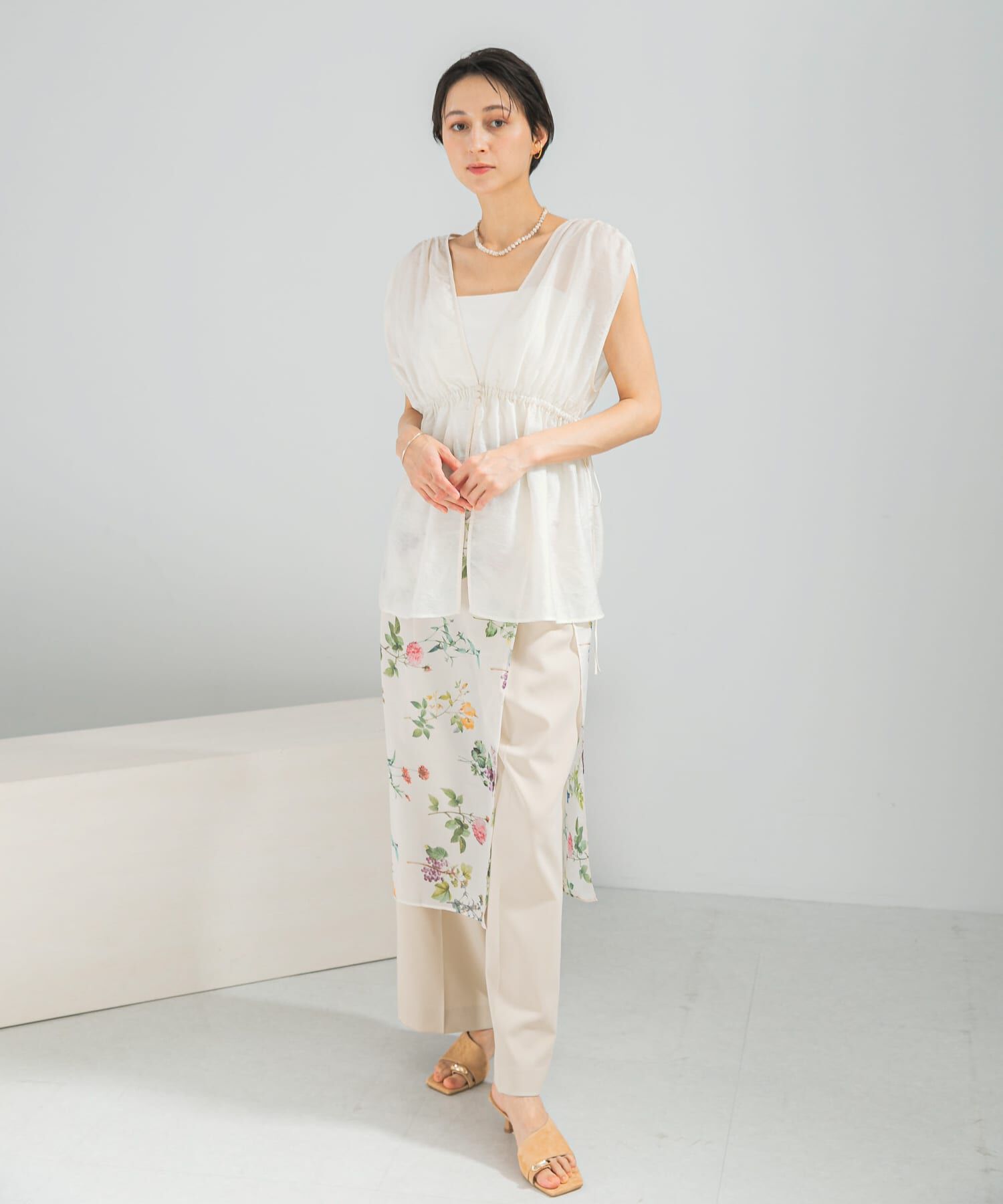 URBAN RESEARCH ROSSO「ボタニカルプリントスカーフ」|バンダナ・スカーフ|