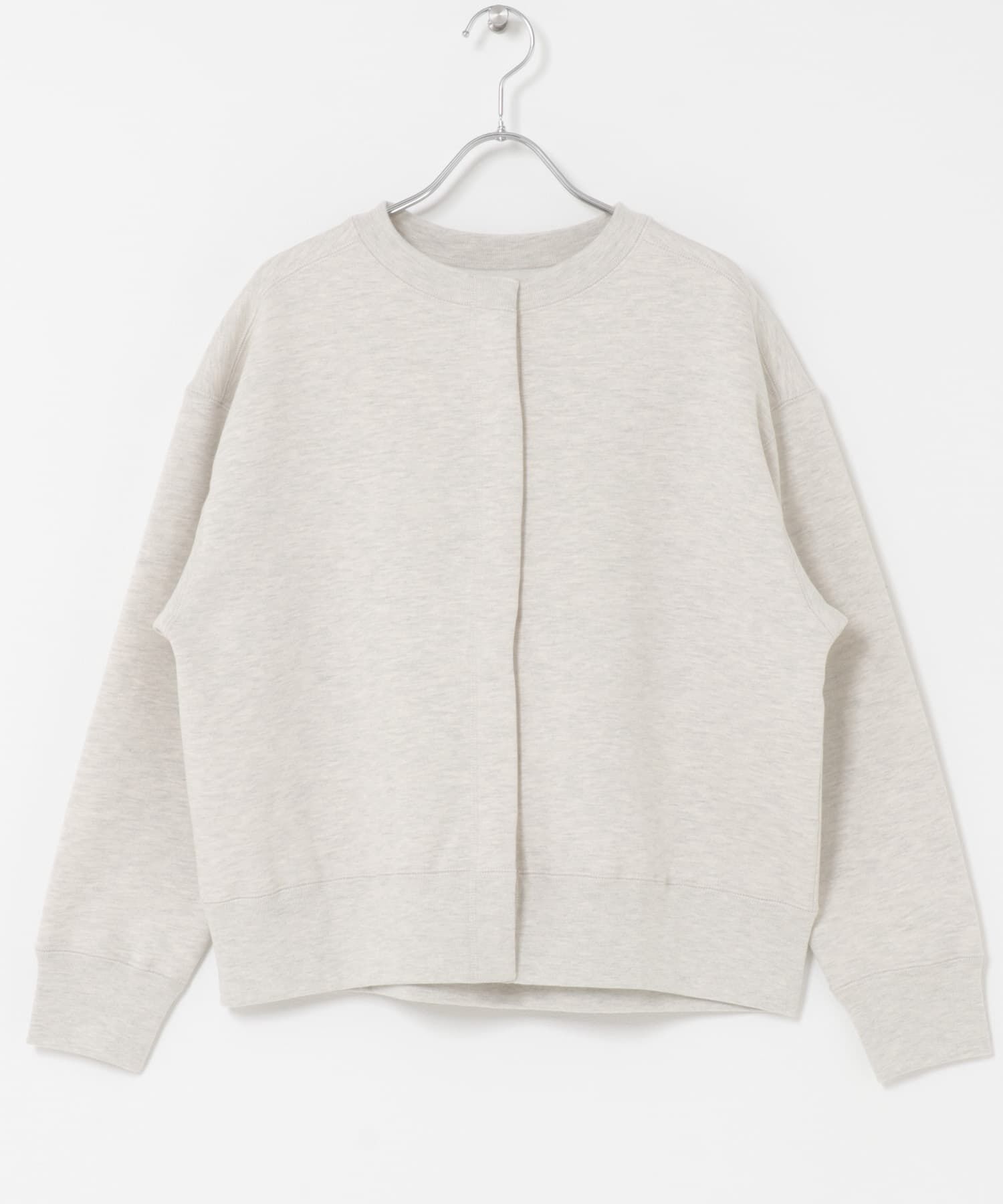 URBAN RESEARCH DOORS「裏起毛スウェットカーディガン」|カーディガン|