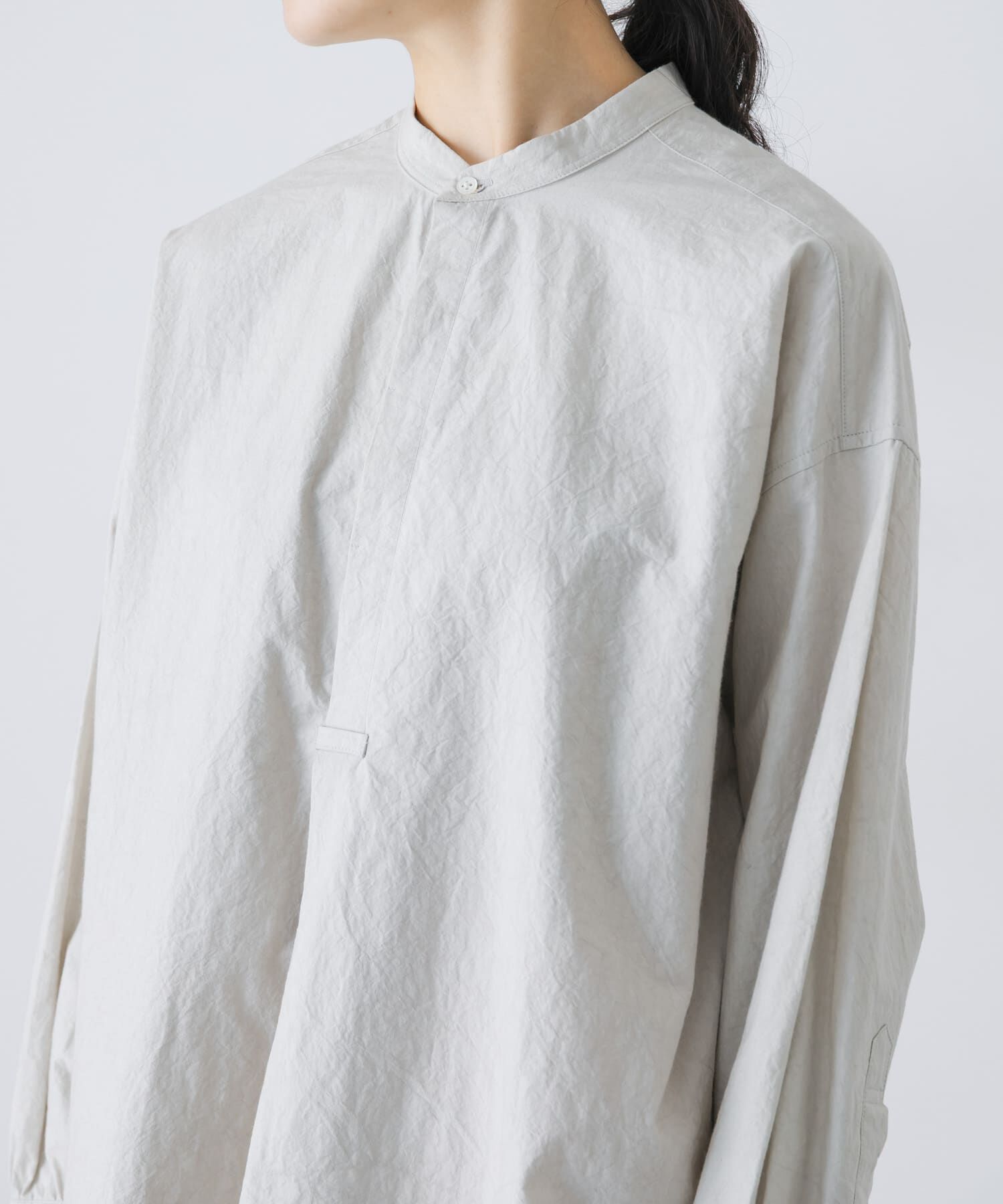 かぐれ「コットンチュニックシャツ」|シャツ・ブラウス|