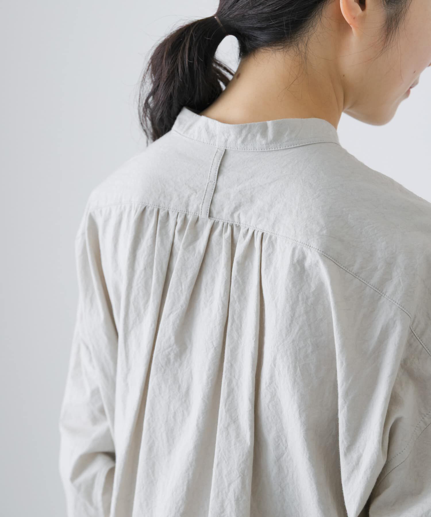 かぐれ「コットンチュニックシャツ」|シャツ・ブラウス|