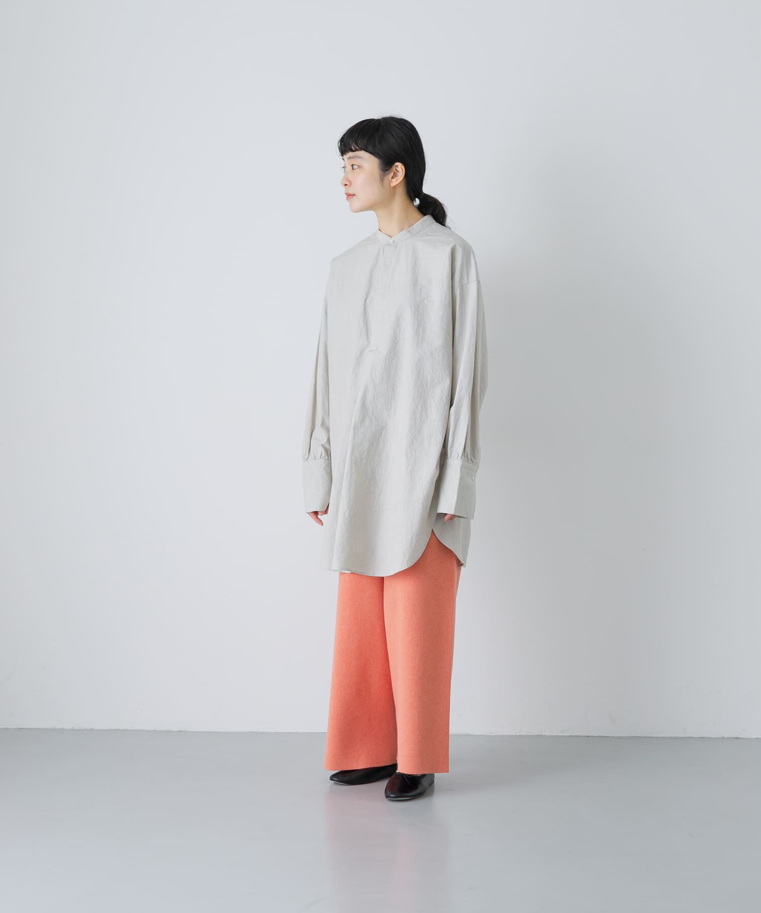 かぐれ「コットンチュニックシャツ」|シャツ・ブラウス|