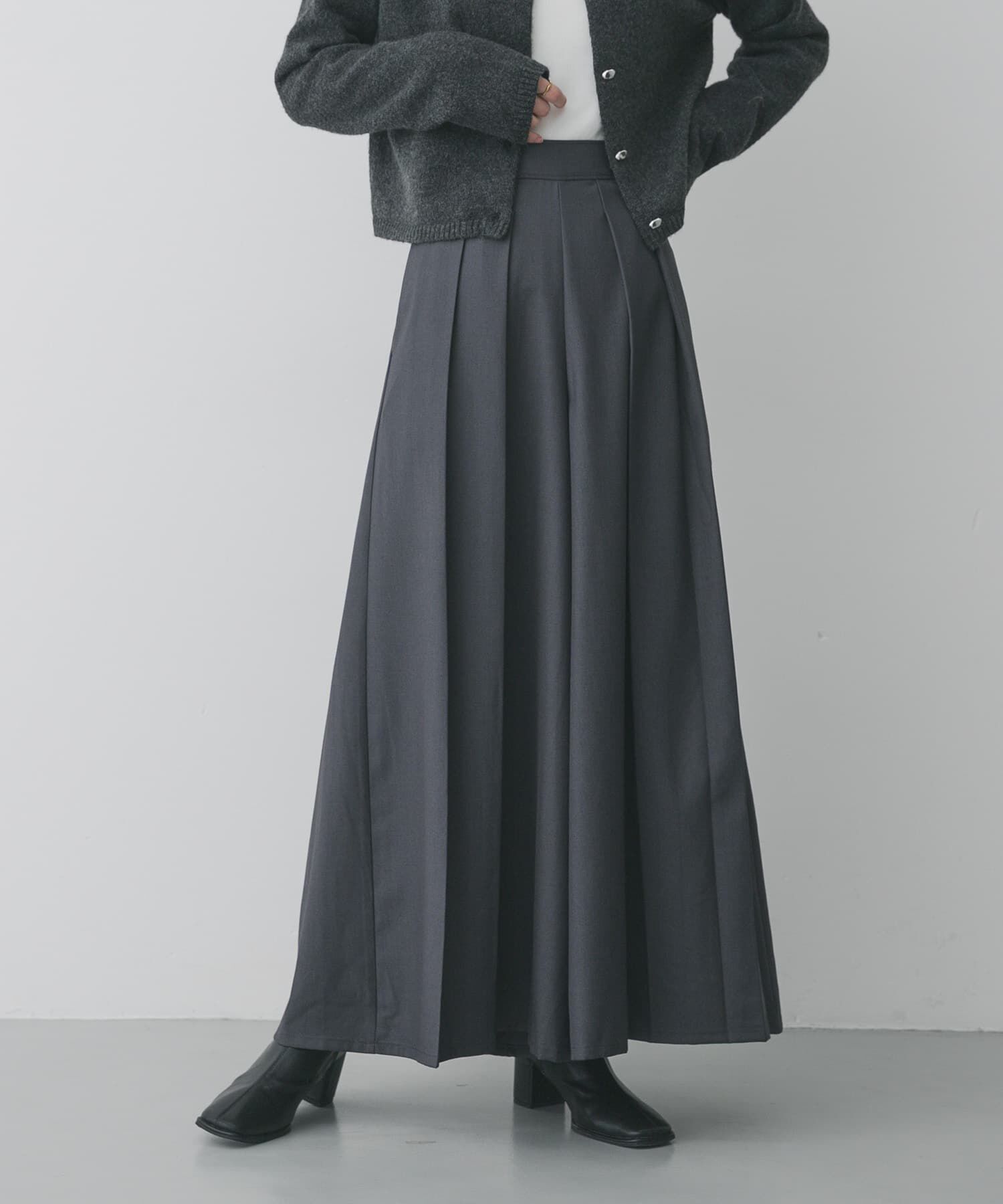 SENSE OF PLACE by URBAN RESEARCH「ハカマタックパンツ」|その他|チャコールグレー