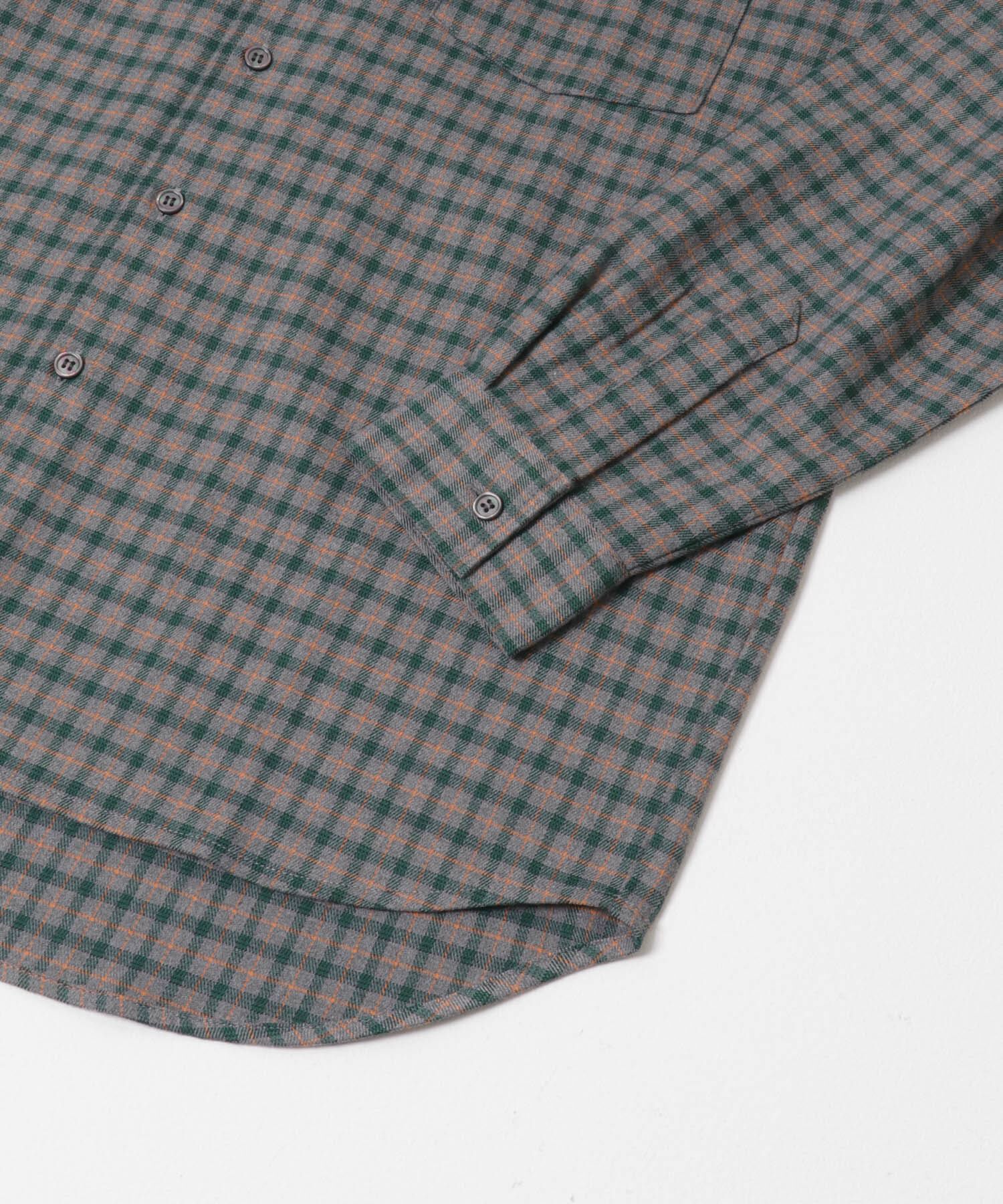 SENSE OF PLACE by URBAN RESEARCH「ニュアンスチェックロングスリーブネルシャツ」|シャツ・ブラウス|