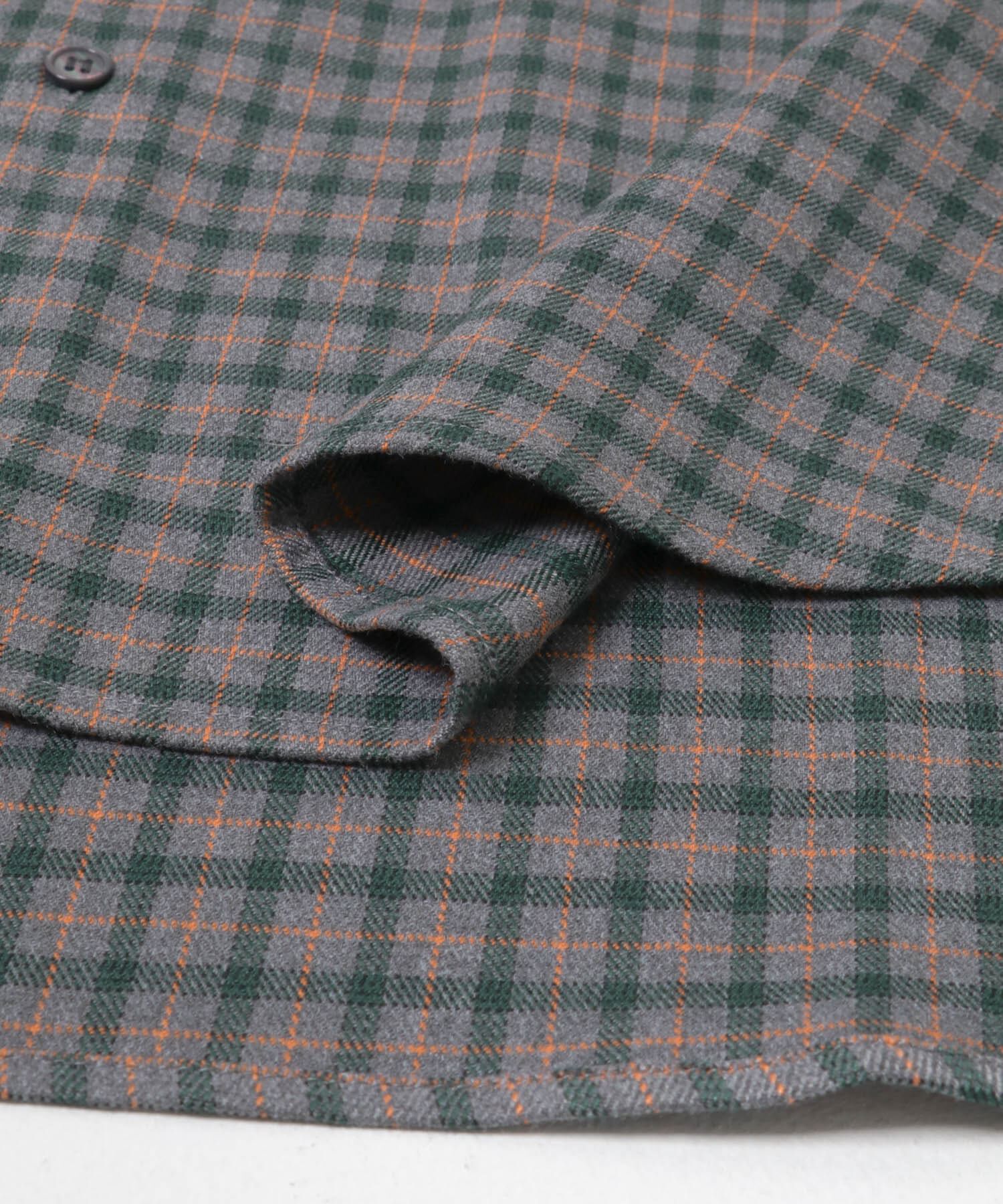 SENSE OF PLACE by URBAN RESEARCH「ニュアンスチェックロングスリーブネルシャツ」|シャツ・ブラウス|