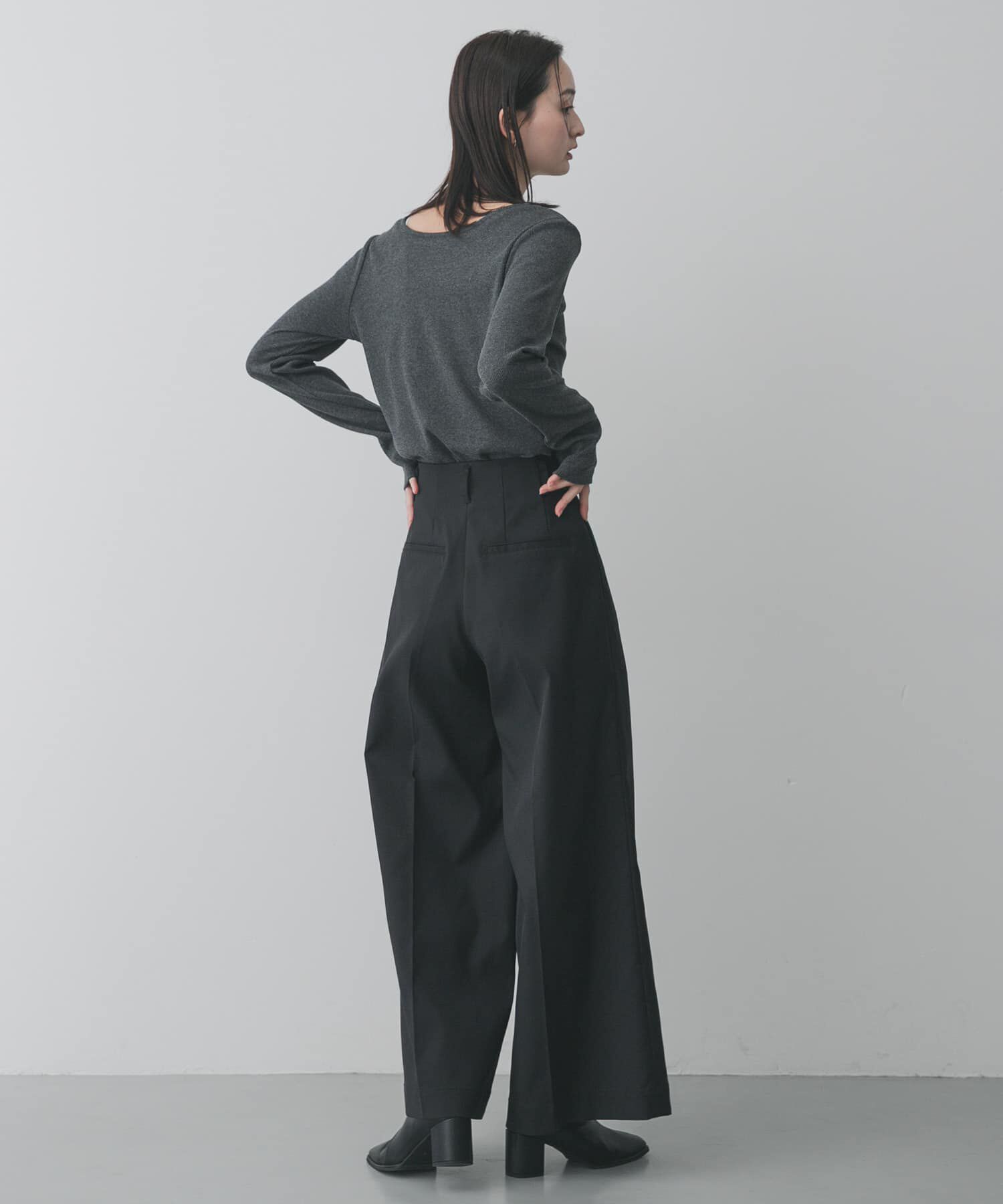 SENSE OF PLACE by URBAN RESEARCH「プレートツキバレエネックトップ」|Tシャツ・カットソー|