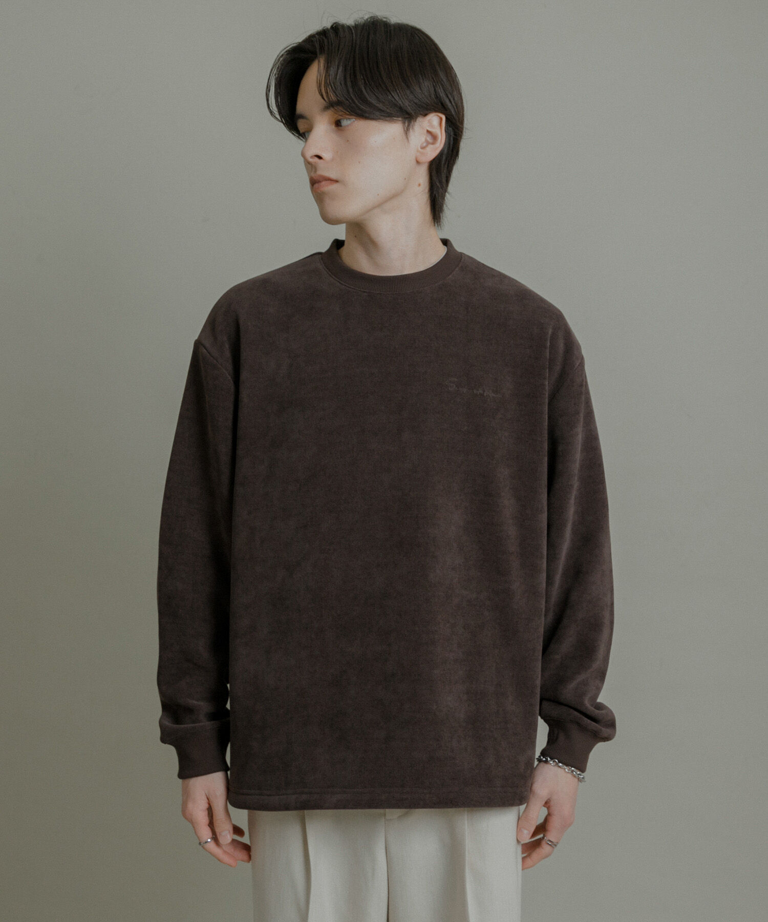 SENSE OF PLACE by URBAN RESEARCH「ニットフリースクルーネックプルオーバー」|ニット・セーター|