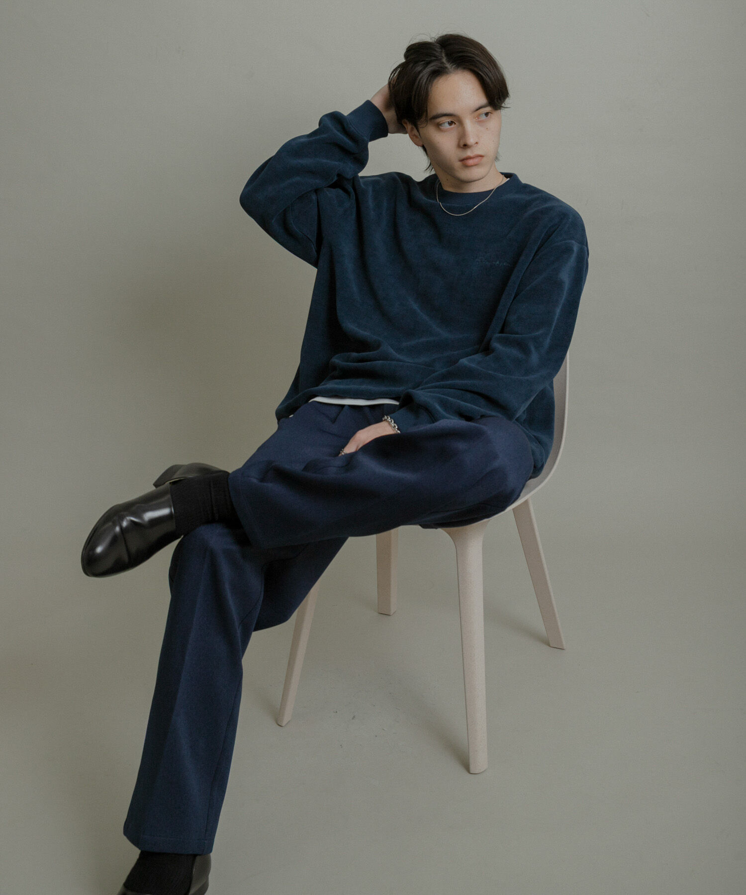 SENSE OF PLACE by URBAN RESEARCH「ニットフリースクルーネックプルオーバー」|ニット・セーター|